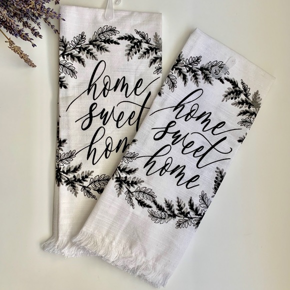 Other - Home Sweet Home Kitchen Towels
